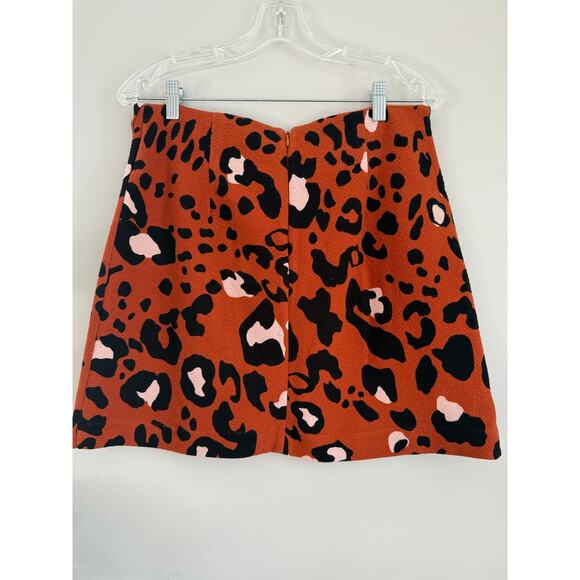 Maeve by Anthro leopard skirt M - Picture 5 of 7